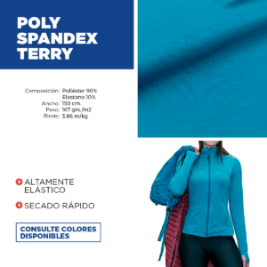 Poly Spandex Terry